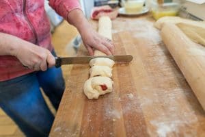 MacReady Artisan Bread- cherry rolls